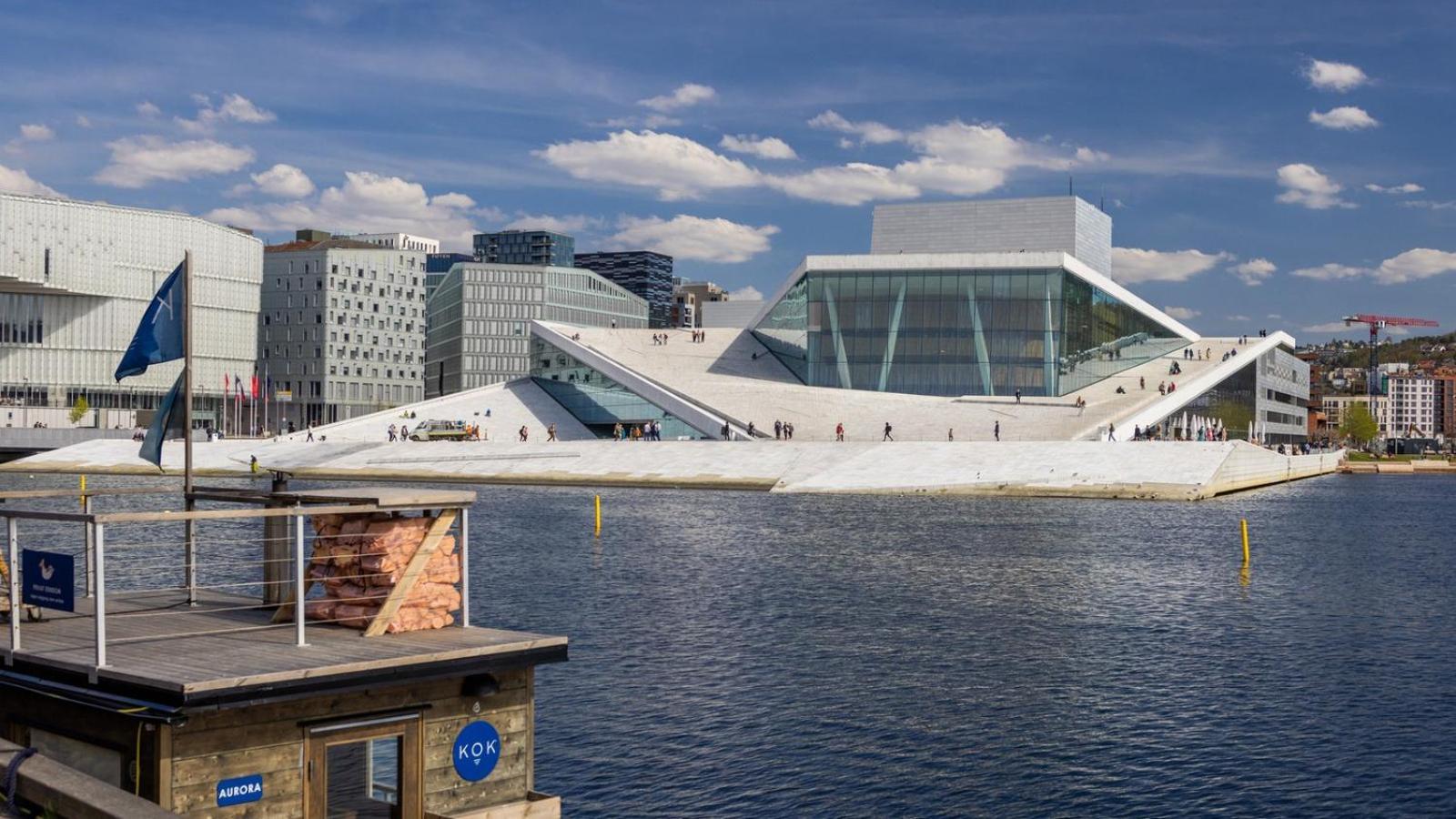 Spacious Modern 2Br Apartment At Central Oslo Barcode 外观 照片