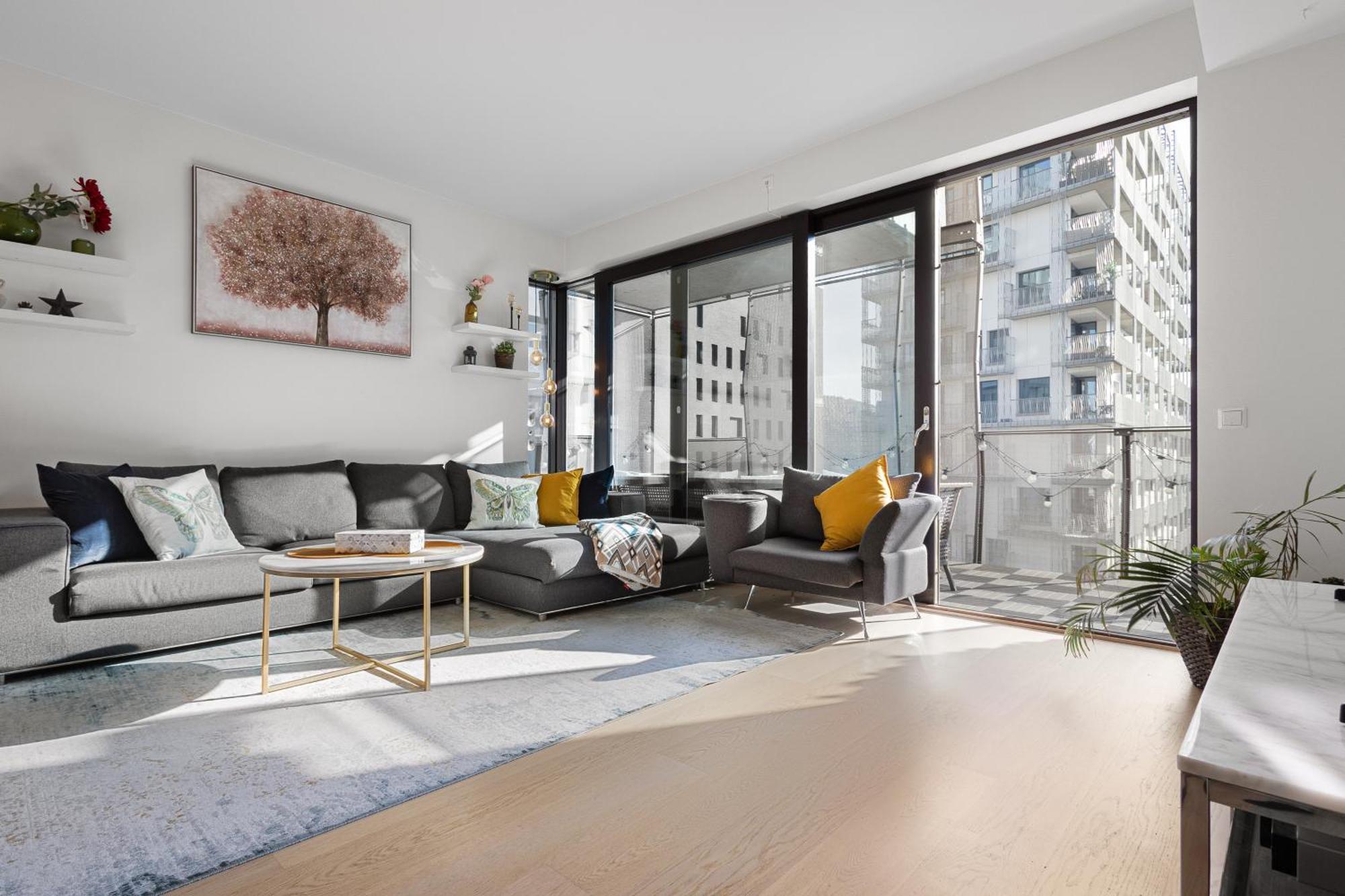 Spacious Modern 2Br Apartment At Central Oslo Barcode 外观 照片