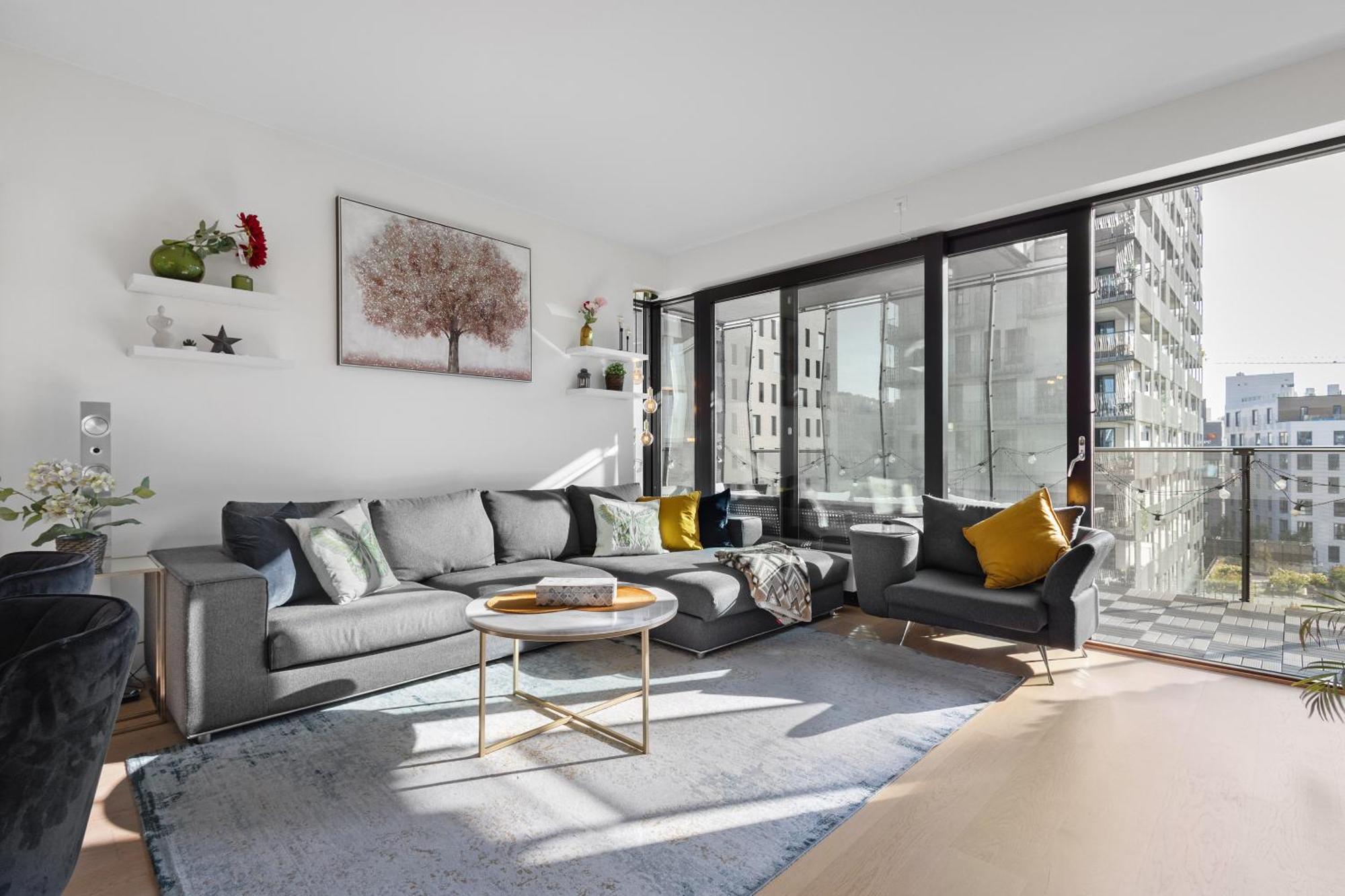 Spacious Modern 2Br Apartment At Central Oslo Barcode 外观 照片