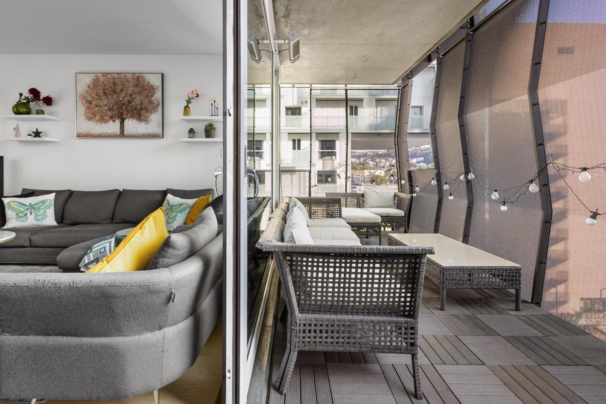 Spacious Modern 2Br Apartment At Central Oslo Barcode 外观 照片