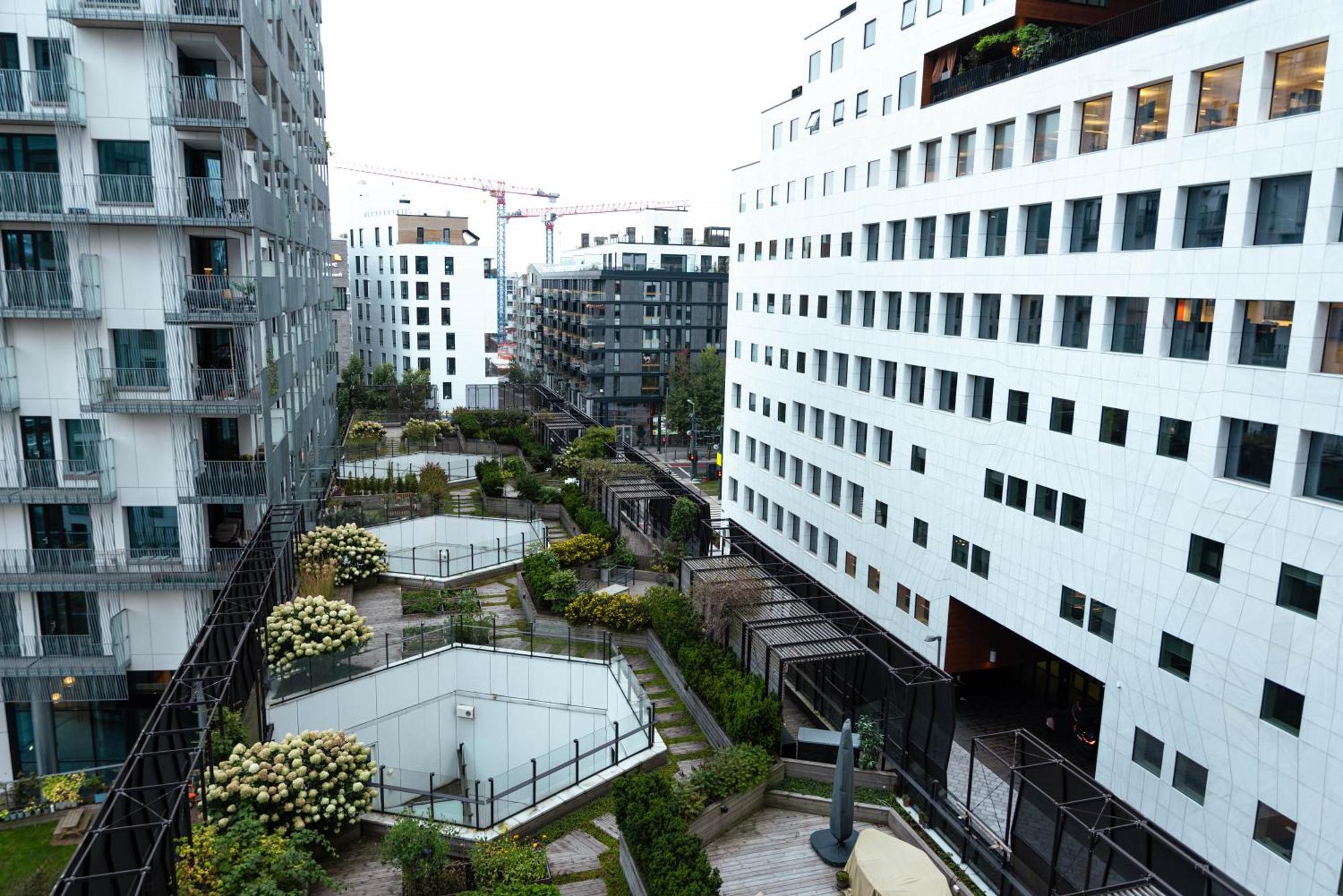 Spacious Modern 2Br Apartment At Central Oslo Barcode 外观 照片